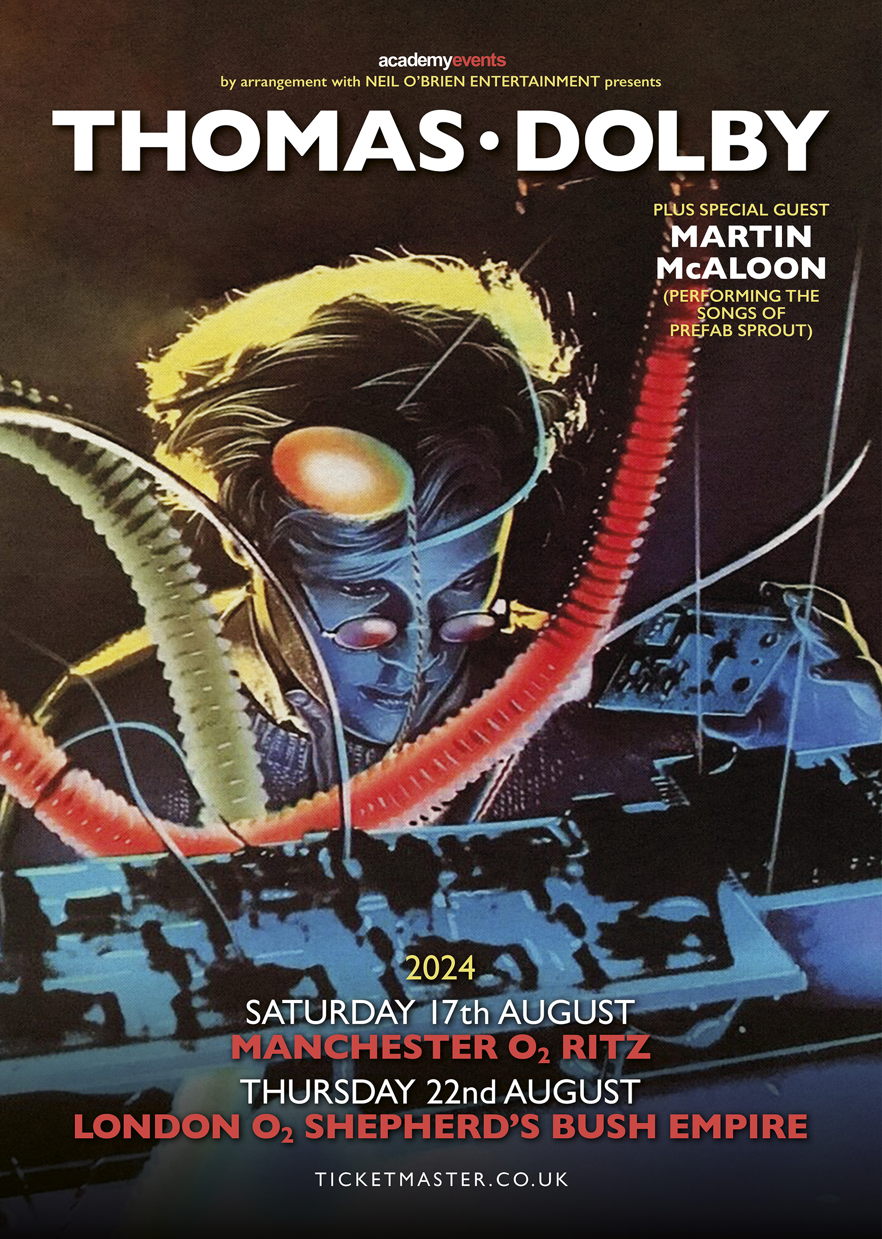 Thomas Dolby and Martin McAloon Live UK Shows